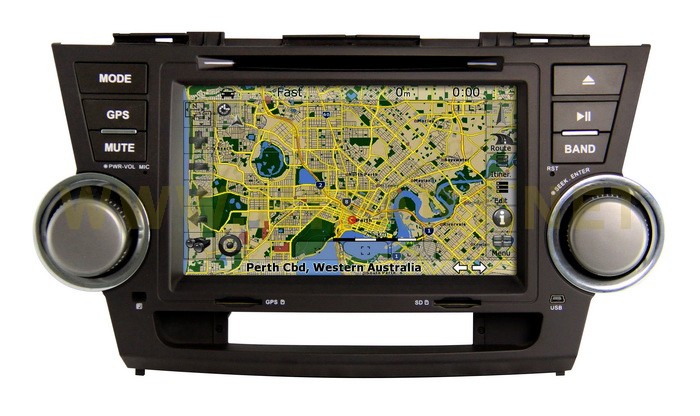 TOYOTA HIGH LANDER DVD-GPS