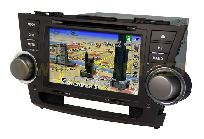 TOYOTA HIGH LANDER DVD-GPS