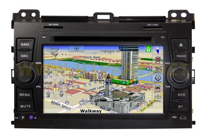 TOYOTA PRADO 2006 DVD-GPS