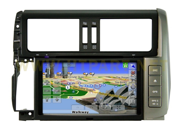 TOYOTA PRADO 2012 DVD-GPS