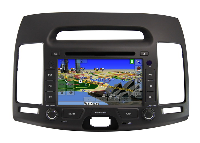  Hyundai Elantra 2008 DVD-GPS